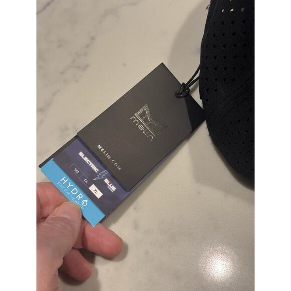 Melin NWT Coronado Brick Hydro Hat RARE Black Electric Blue Sold Out Golf - Picture 2 of 8